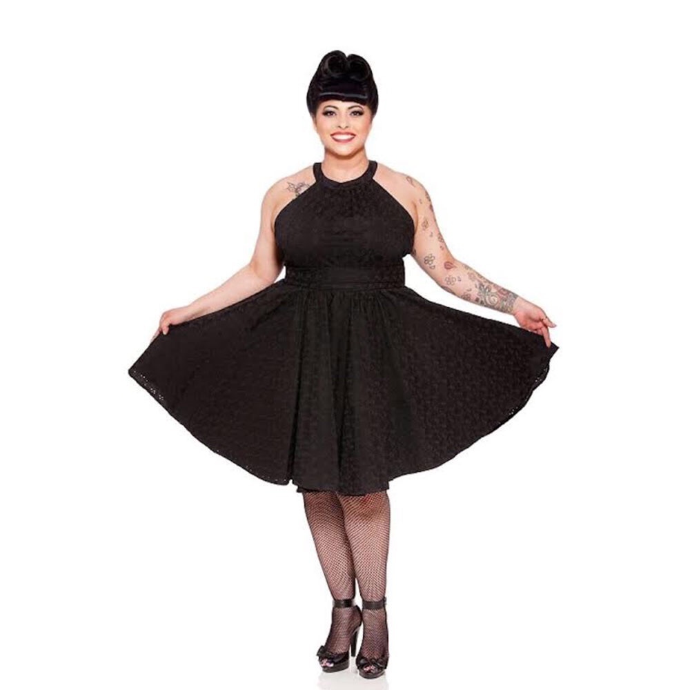 🌺ONLY 1 LEFT!  Kinny & Howie Diana Eyelet Dress - Picture 6 of 7